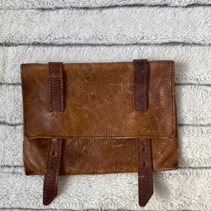 Real Leather clutch